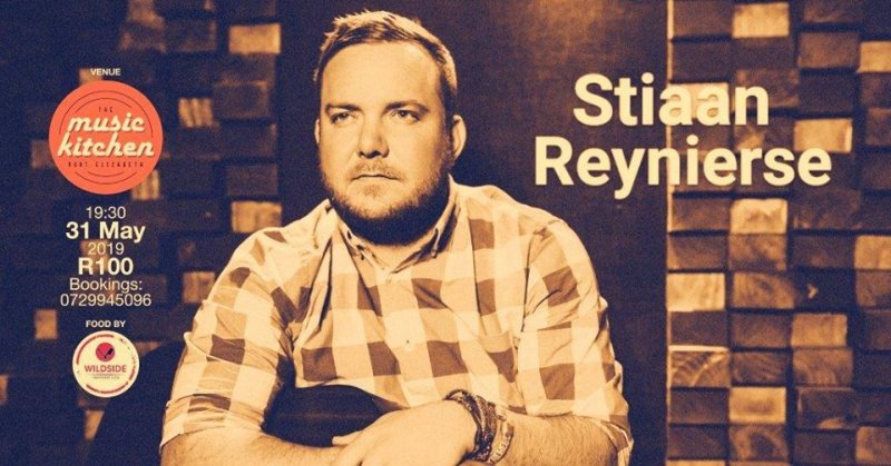 Stiaan Reynierse live at the Music Kitchen