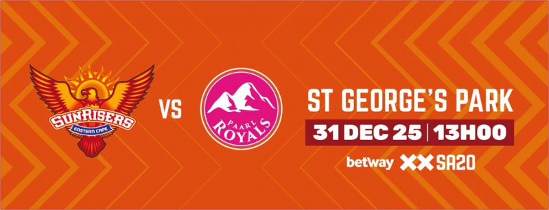 Sunrisers Eastern Cape vs Paarl Royals