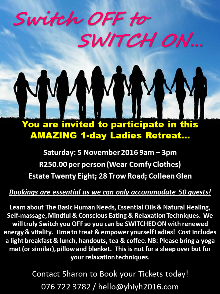 Switch off to Switch on...