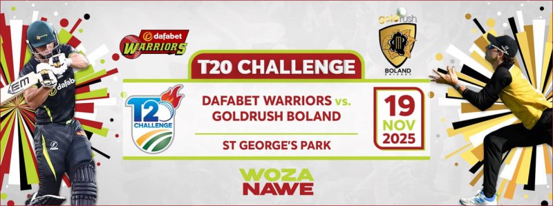 T20 Dafabet Warriors vs Goldrush Boland