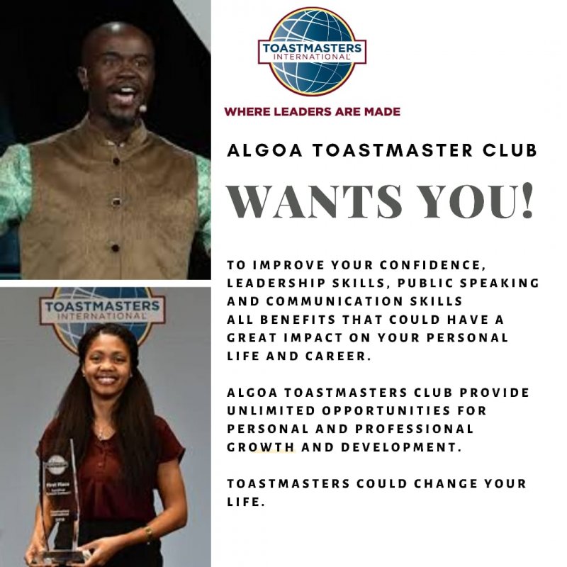 The AlgoaToastmasters Club 