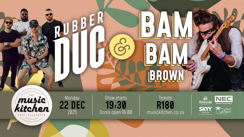 The Amazing Rubber Duc & Bam Bam Brown live at The Music Kitchen