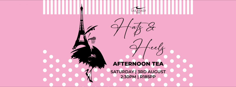 The Beach Hotel Hats and Heels Afternoon Tea