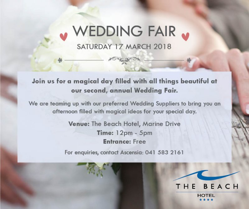 The Beach Hotel's Second, Annual Wedding Fair
