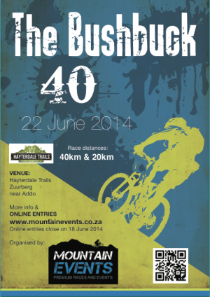 THE BUSHBUCK 40 MTB CHALLENGE