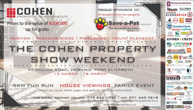 The Cohen Property Show Weekend