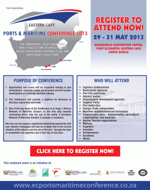 The Inaugural Eastern Cape Ports & Maritime Conference 2013