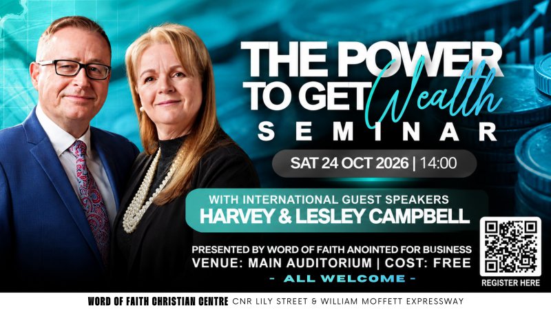 The Power to Get Wealth Seminar