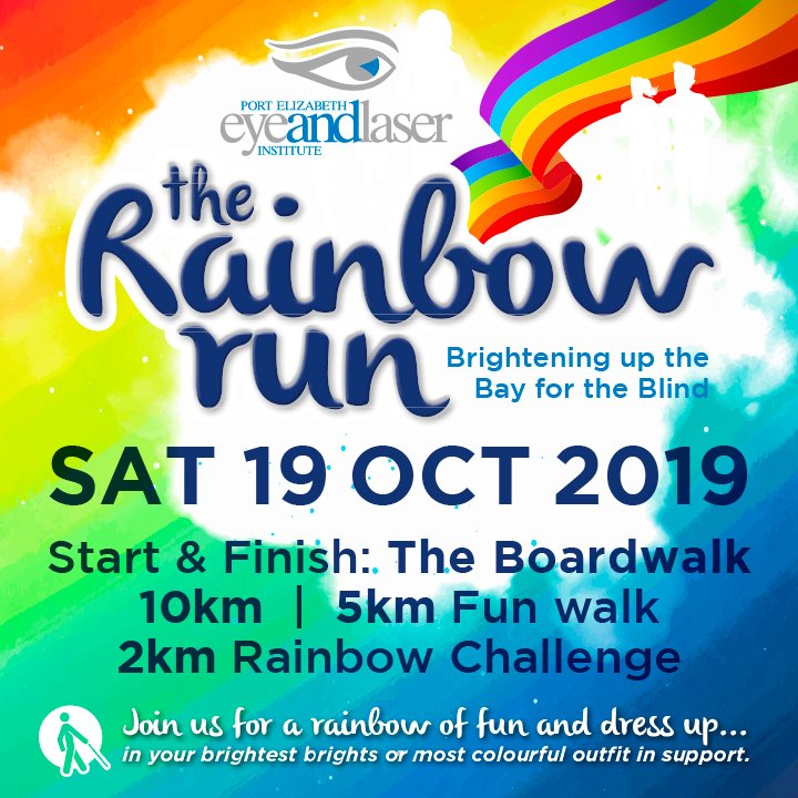 The Rainbow Run - Brightening up the Bay for the Blind