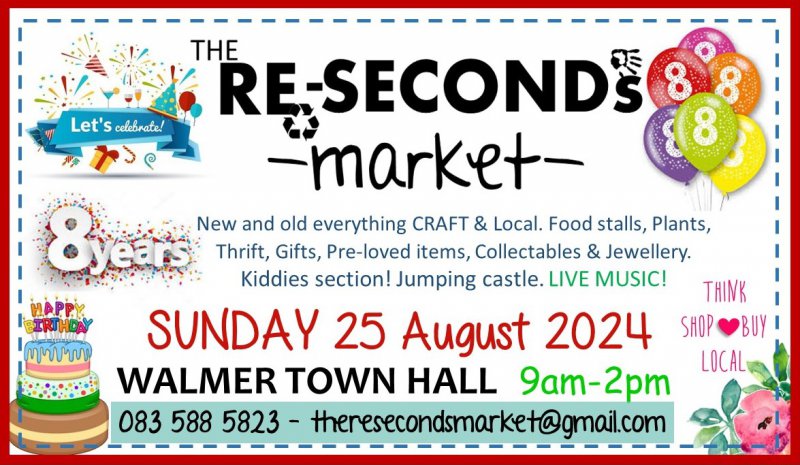 The Re-Seconds Market 8th Birthday