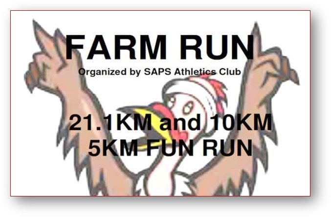 The SAPS Farm Run