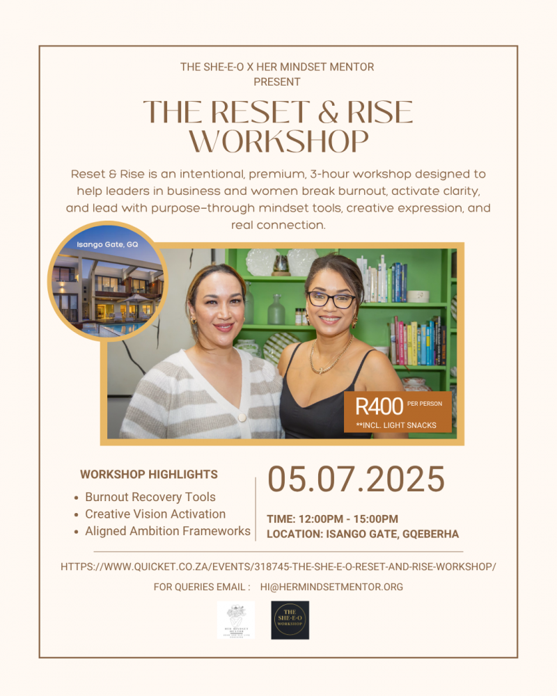 The She-E-O Reset and Rise Workshop