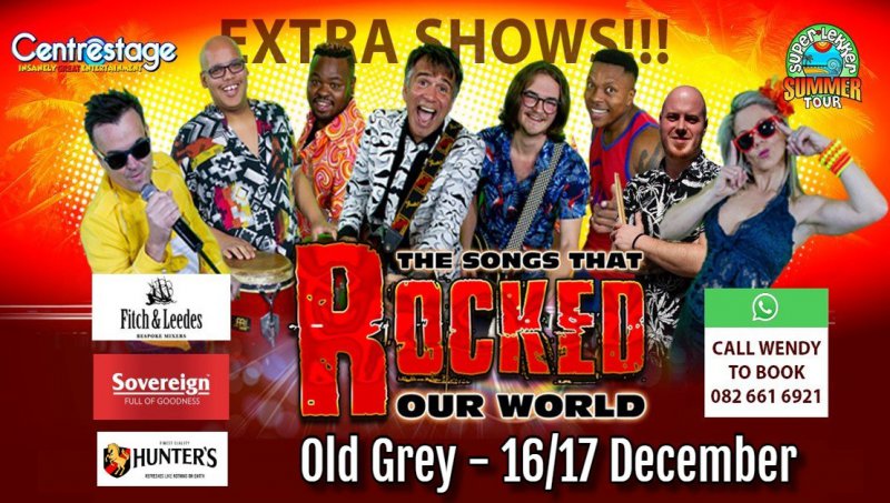 The Songs That Rocked Our World RETURNS to Old Grey