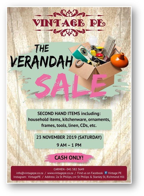 The Verandah Sale