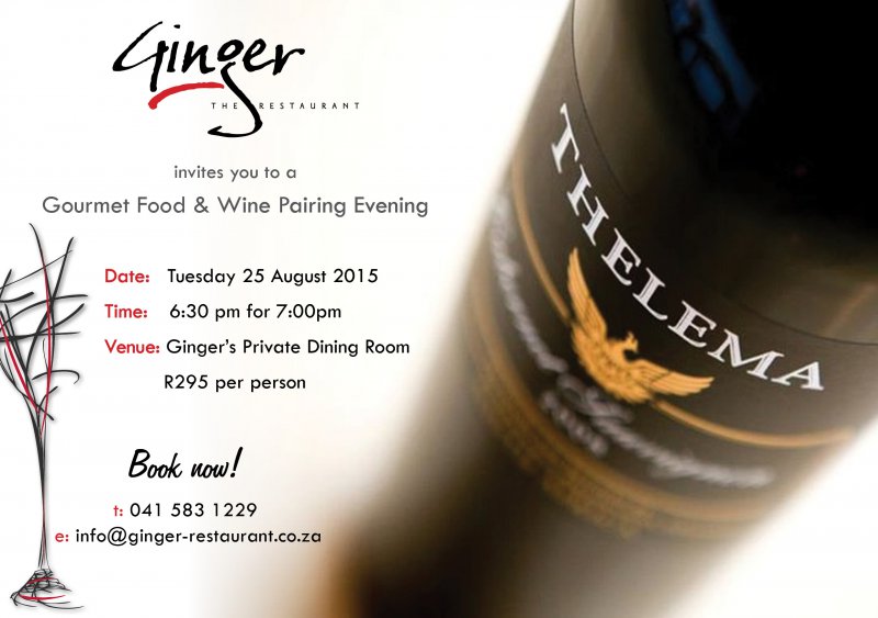 Thelema Food and Wine Pairing