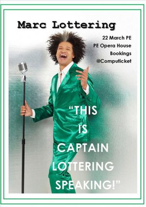 THIS IS CAPTAIN LOTTERING SPEAKING!