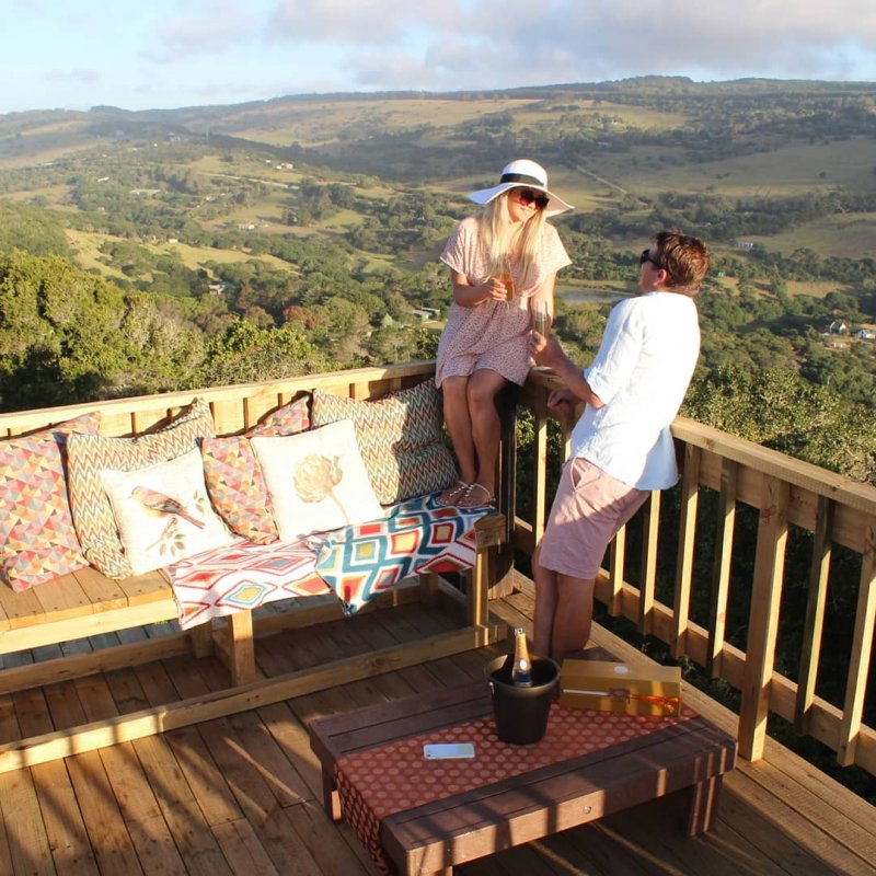 Thunzi Bush Lodge - Sundowners @ The Lookout