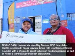 Tiny tots feel the Madiba Magic