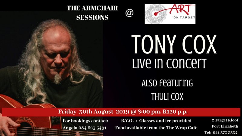 TONY COX - LIVE IN CONCERT