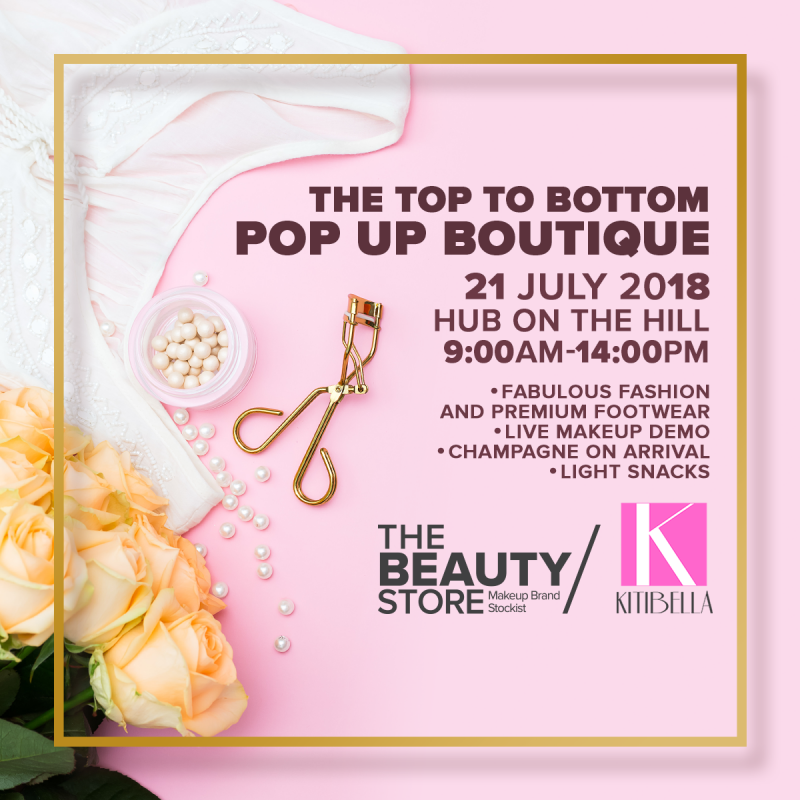 Top to Bottom Pop Up Event