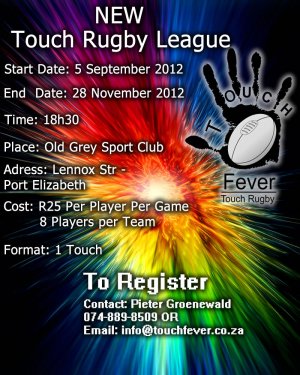 Touch Fever Touch Rugby