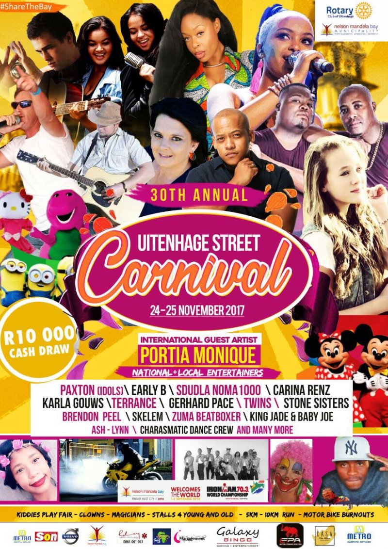 UITENHAGE STREET CARNIVAL CELEBRATES 30 YEARS