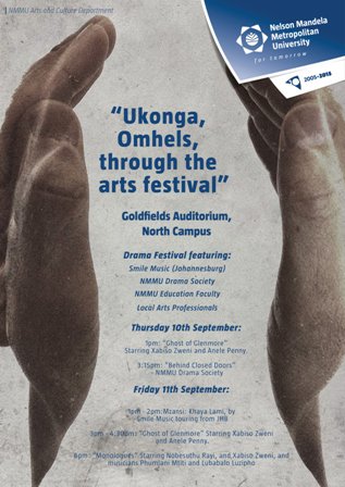 UMKONGA, OMHELS, THROUGH THE ARTS FESTIVAL AT NMMU