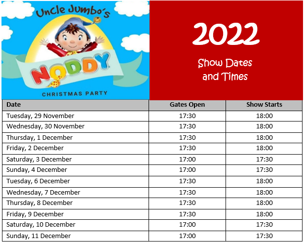 Uncle Jumbo's Christmas Party 2022