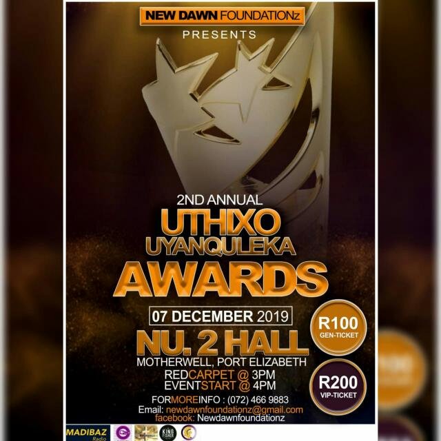 UThixo Uyanquleka Awards 2nd Annual.