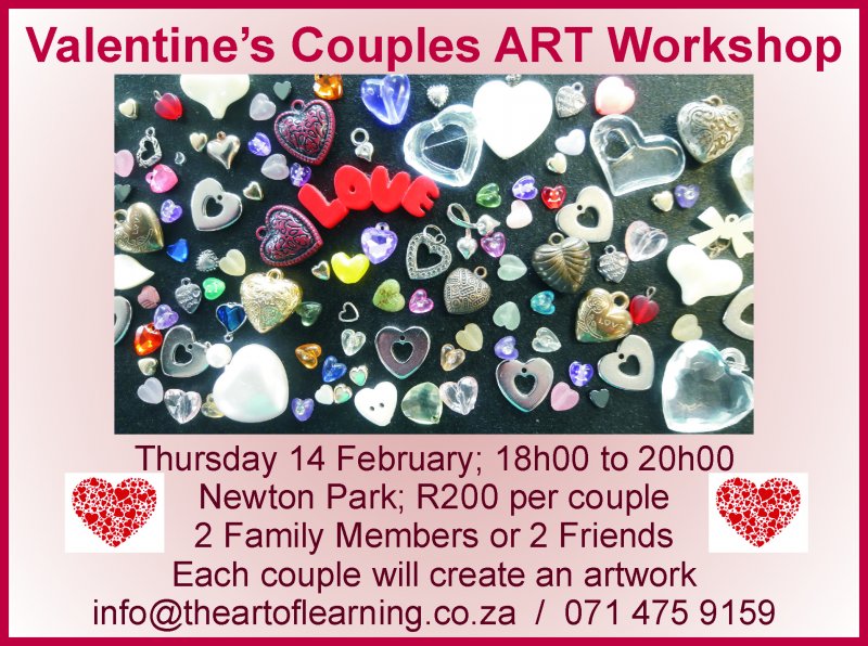 Valentine’s Couples ART Workshop