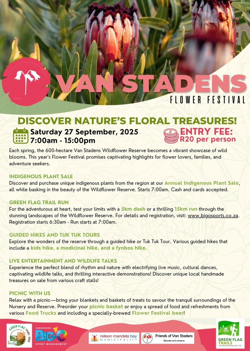 Van Stadens Flower Festival 2025
