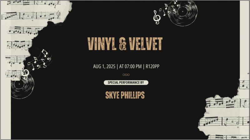 Vinyl & Velvet – A Postmodern Jukebox Revue