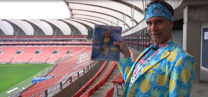 Virtual challenge gets real as women head for NMB Stadium