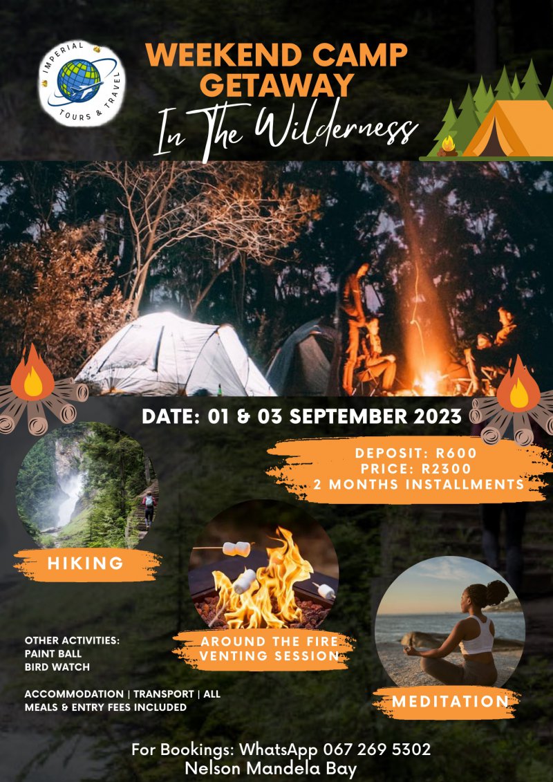 Weekend Camp in the Wilderness 