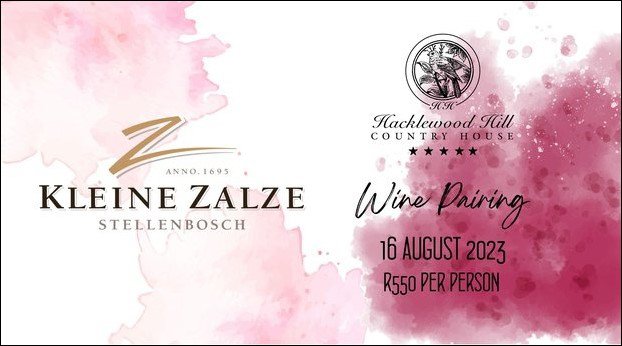Wine Pairing with Kleine Zalze