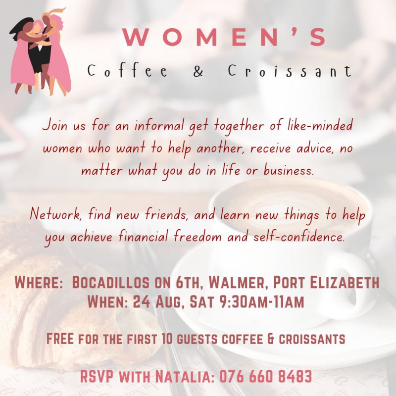 WOMEN's Coffee & Croissant 