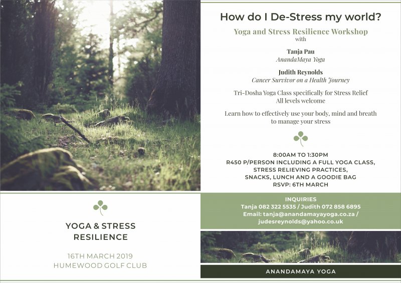 Yoga and Stress Resilience Workshop
