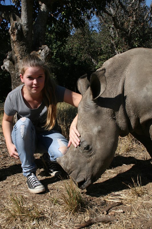 YOU CAN HELP SAVE BABY RHINOS LIKE THIS